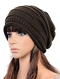 Molly Women's Winter Beanie Knit Crochet Ski Hat Oversized Cap Hat Warm