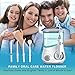 Coredy Oral Irrigator Water Flosser 600ml Professional Counter Top Power Floss Dental Water Jet with 5 Flossing Tips for Teeth, Brace and Bridge, 10 Water Pressure Settings, IPX6 Splashproof