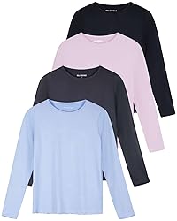 Real Essentials 4 Pack: Women's UPF 50+ Quick Dry