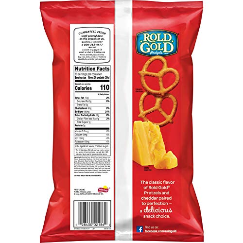 Rold Gold Cheddar Flavored Tiny Twists Pretzels, 10 Ounce Pricepulse