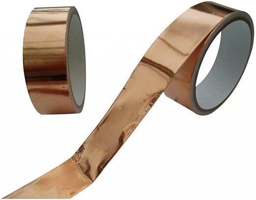 Direct Products Schneckenabwehr Kupfer Band 20mm X 4m Lang - 6 Rollen Packung