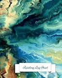 Reading Log Sheet: Gifts For Book lovers. 8in by 10in Notepad 100 pages Log book. Reading Organizer by Journals For All