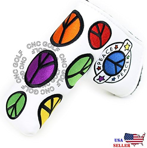 The PEACE Putter Cover Headcover For Scotty Cameron Taylormade Odyssey Blade