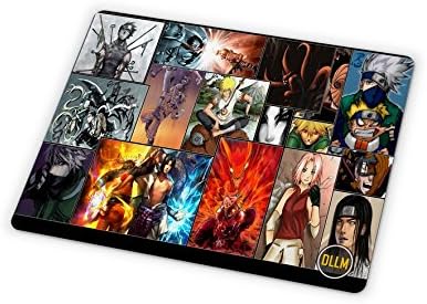 DLLM Japan Anime Cartoon Naruto Anti-Slip Gaming Computer Mouse Pad Mat - DMNARU12