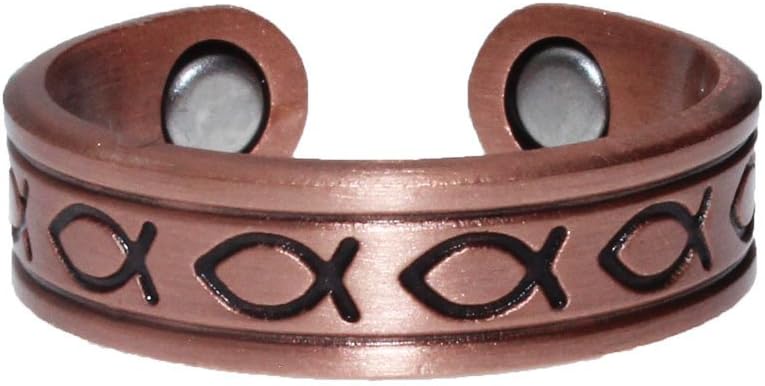 Copper Magnetic Ring for Arthritis for Women