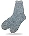 Eedor Fuzzy Winter Socks for Women - Warm, Soft, Fluffy & Cozy Socks - Slipper, Lounge & Sleeping Crew Wear