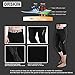 DRSKIN Men’s 3/4 Compression Pants Tights Leggings Shorts Sports Baselayer Running Workout Active (Packs of 1, 2, or 3 Deals) (BB807, L)