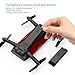 GoolRC T47 FPV Drone Foldable with Wifi Camera Live Video 2.4G 4 Channel 6 Axis Gravity Sensor RC Selfie Quadcopter RTF With Bonus Batter