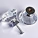 Crystal Knobs Yazer Pack of 25 Clear 30MM Diamond Shape Home Decoration Knobs and Handles for Cabinet,Drawer,Dresser,Cupboard,Bin