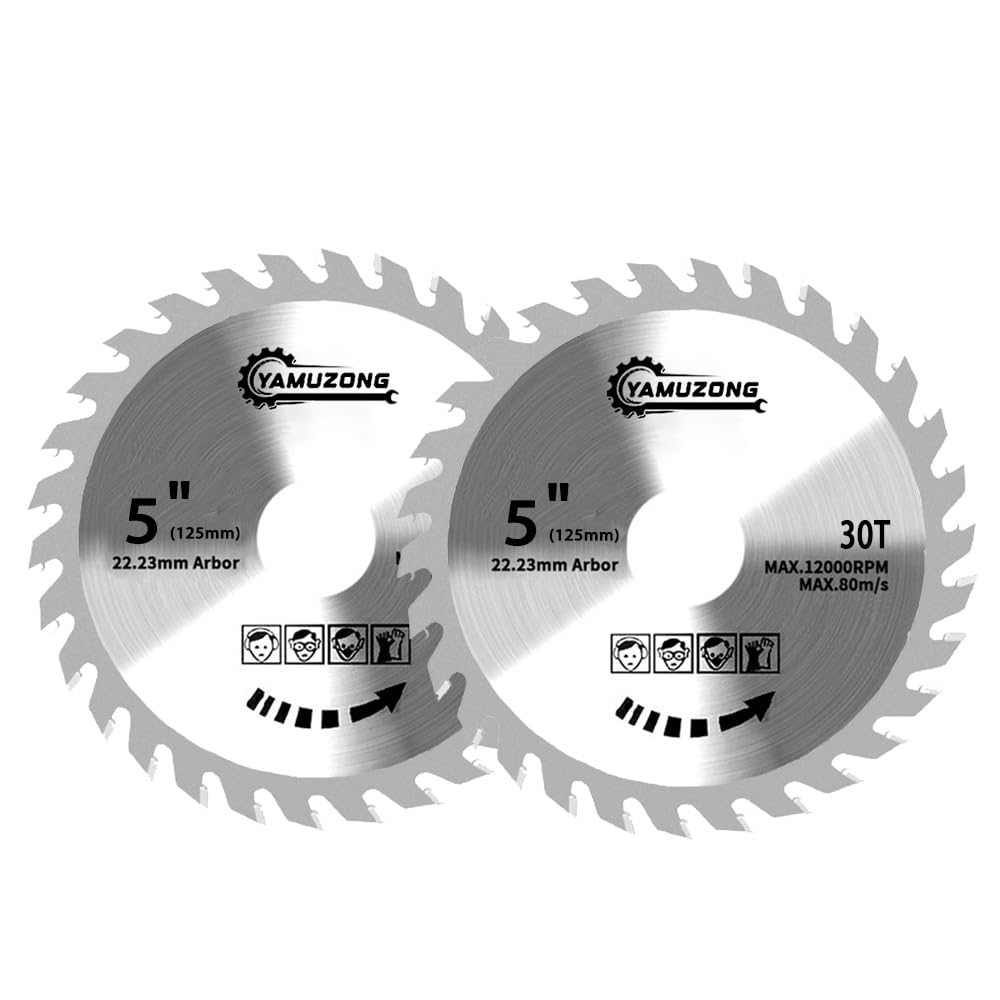 5" Angle Grinder Circular Saw Blade 30 Teeth Woodworking Saws Blade Carbide Saw Blade Saw blade for angle grinder 125mm for wood cutting