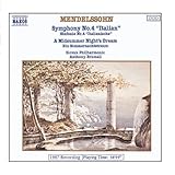 Felix Mendelssohn Album: «Mendelssohn: Symphony No. 4 / A Midsummer Night'S Dream (Excerpts)» (Front side)