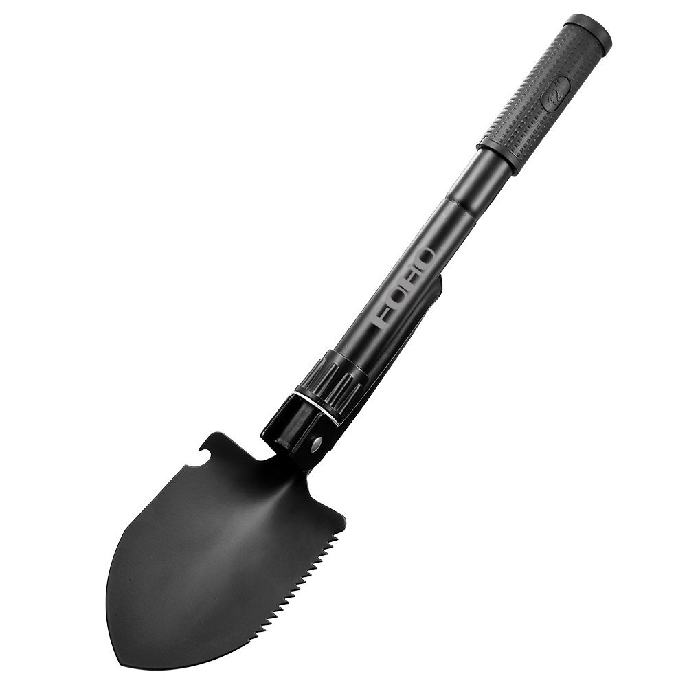 Foho Folding Camping Trench Shovel Tactical Military Entrenching Tool