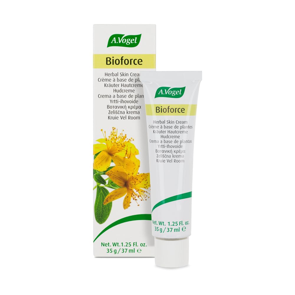 A.Vogel Bioforce Cream | For Dry, Chapped and Cracked skin | Protects, Nourishes and Softens Rough Skin using extracts of fresh herbs | Contains Witch Hazel | 35g