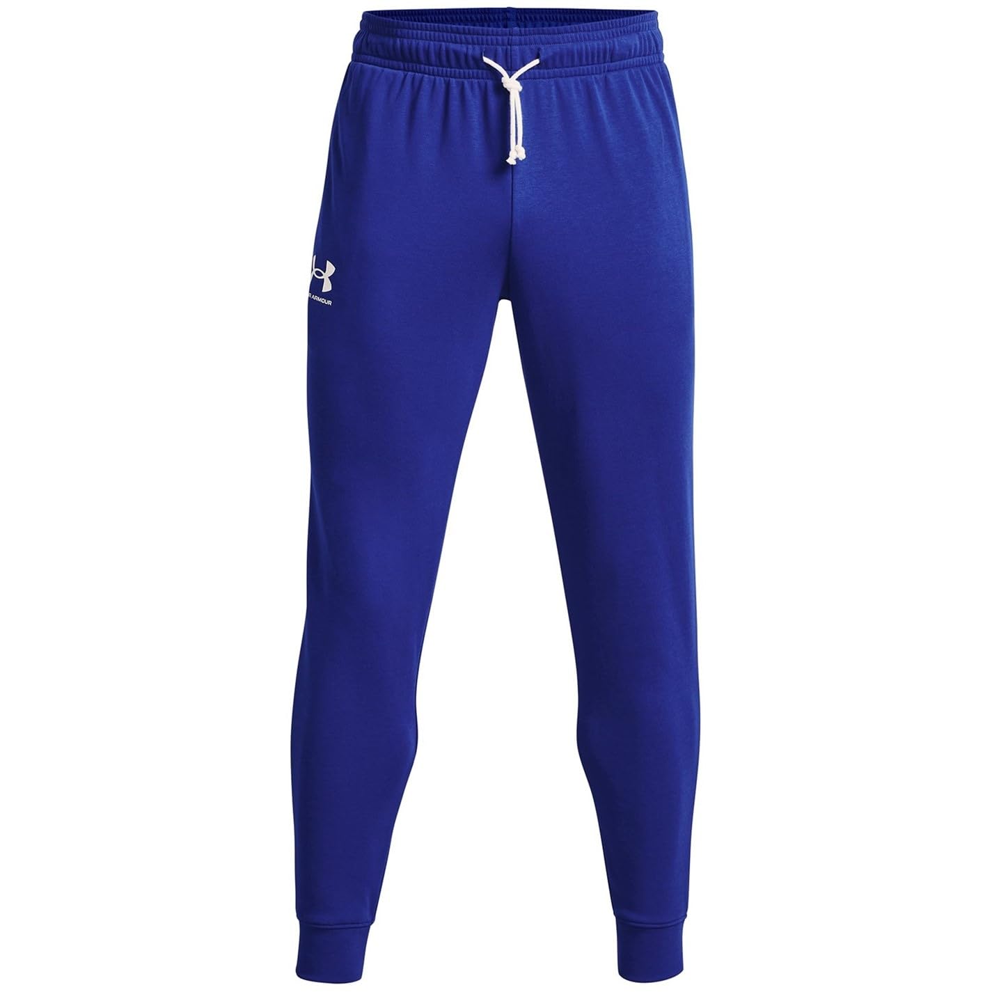 Under Armour Mens Rival Terry Joggers, (400) Royal / / Onyx White, X-Large Tall Image