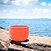 TOPFUND Orange D Note Crystal Singing Bowl Sacral Chakra 10 Inch with Heavy Duty Carrying Case and Suede Mallet