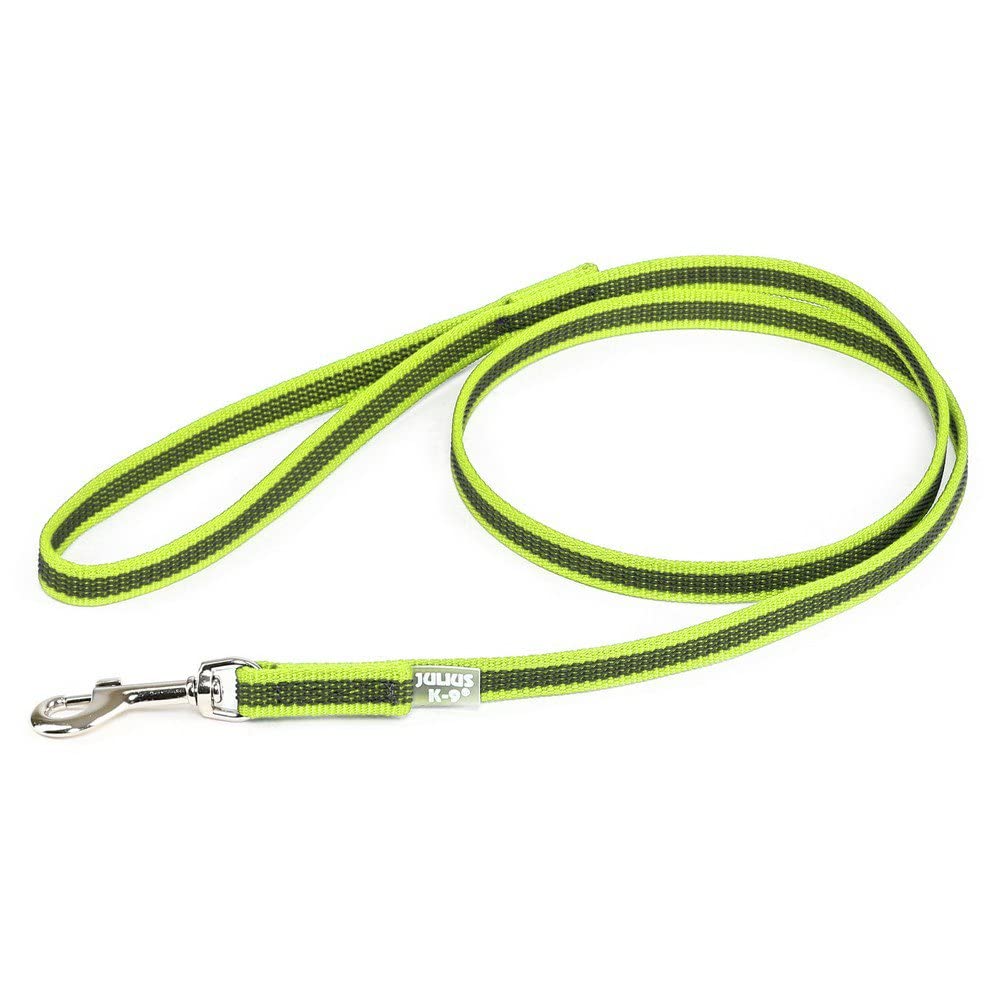 Color & Gray Super-Grip Leash with Handle, 14 mm x 1,2 m, Neon-Gray