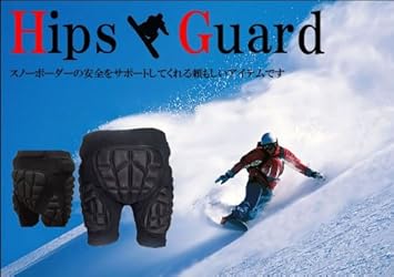 Amazon 初心者の方や高度な技を決めたい方に是非 スノーボード ウインタースポーツ用 ヒップパッド プロテクター Lサイズ ミッション プロテクター