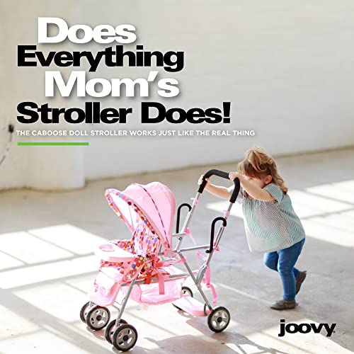 Joovy Toy Caboose Baby Doll Stroller Featuring Reclining Front Seat
