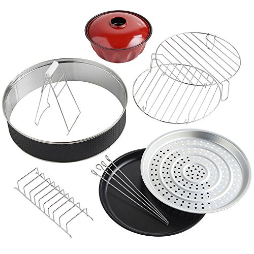 VonShef Halogen Oven Air Fryer with Hinged Lid 12L inludes Full