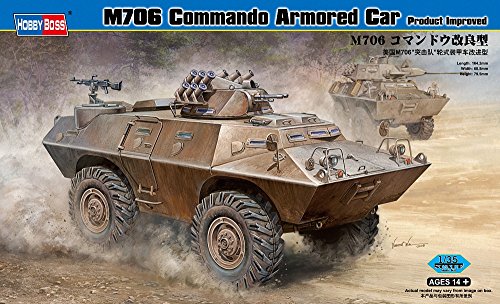 Hobby Boss M706 Commando Car Product Improved Vehicle Model Building Kit