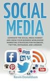 Image de Social Media: Dominate the Social Media Market and Grow your Business Worldwide! Marketing Strategies for Facebook, Twitter, Instagram, and LinkedIn