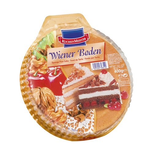Kuchenmeister Wiener Boden Hell 3 Geteilt 6er Pack 6 X 400 G