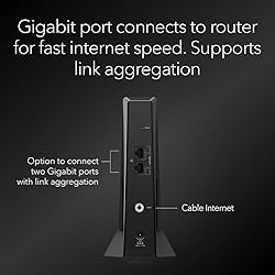 NETGEAR Nighthawk DOCSIS 3.1 Mid/high-Split Cable