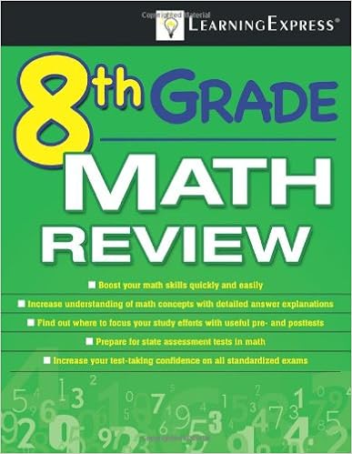 Amazon Com 8th Grade Math Review 9781576857120 Learningexpress Llc Editors Books