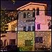 Cheriee Laser Christmas Lights 7 Colors Outdoor White Star Projector with RF Remote Control Landscape Spotlight for Christmas, Holiday, Parties,and Garden Xmas Decoration