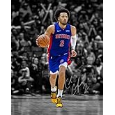 Ikonic Fotohaus Cade Cunningham Signed Photo Autograph Print Wall Art Home Decor