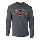 Auburn Tigers Long Sleeve Tshirt Charcoal