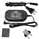 HQRP Kit AC Power Adapter Works with Canon PowerShot SX540 HS, SX530 HS, SX710 HS, SX610 HS, SX700 HS, IXUS 105, 200 is, 210, 300 HS, 85 is, 95 is Digital Camera + Euro Plug Adapter