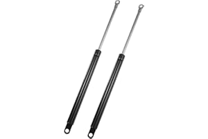 ARISELIFT 15 Inch 90Ib/401N/41kg Gas Springs, 15" Gas Struts Hydraulic Lift Support Toolbox Storage Box Window, 2 Pcs, Black