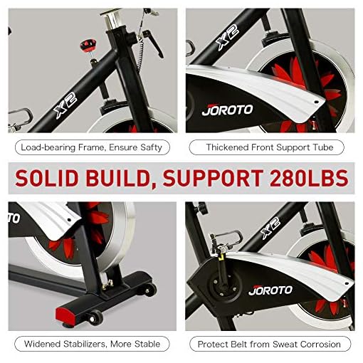 joroto belt drive indoor cycling bike reviews