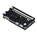 Raspberry Pi Zero 2 Case, Raspberry Pi Zero Case Kit with Pi Zero Heatsink, HDMI Adapter, Heatsink for Pi Zero W 2 / W/Pi Zero 1.3 / Pi Zero WH (Black)