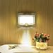 Signstek 10 LED Wireless Light-operated Motion Sensor Activated Battery Operated Sconce Wall Light (1) primary