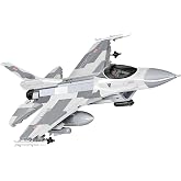 COBI Armed Forces SU-57 Felon Aircraft F-16C Fighting Falcon (PL) Plane Building Set, 463 Pieces
