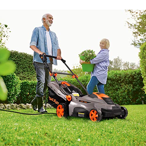 TACKLIFE Electric Lawn Mower, 16" 13 Amp Lawn Mower, 5 Mowing Heights(0