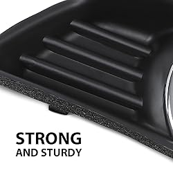 G-PLUS Front Bumper Fog Lights Covers Trim Driver