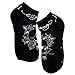 Ed Hardy Skull With Roses Basic Sport Socks - Black