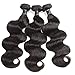 8A Brazilian Body Wave Bundles with Closure 100% Unprocessed Virgin Hair Human Hair Bundles with Closure Free Part Natural Color