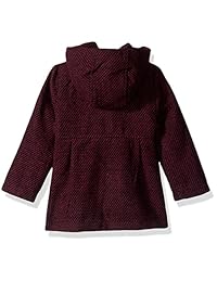 Rosa Platinum - Abrigo de lana texturizada para niña