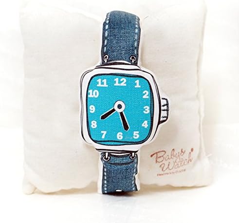 Handmade Unique Wrist Watch Bracelet for Newborn, Girls, Boys. Perfect gift for Baby, Toddler and Preschooler. Great Baby Shower Gifts (Calvin Blue)