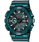 Casio G-Shock Green-Tone Analog Digital Dial Resin Quartz Men's Watch GA110NM-3A