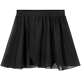Century Star Girls Ballet Skirt Women Adult Dance Skirt Toddler Wrap Chiffon Skirt Leotard Adjustable Ballerina Dance Clothes