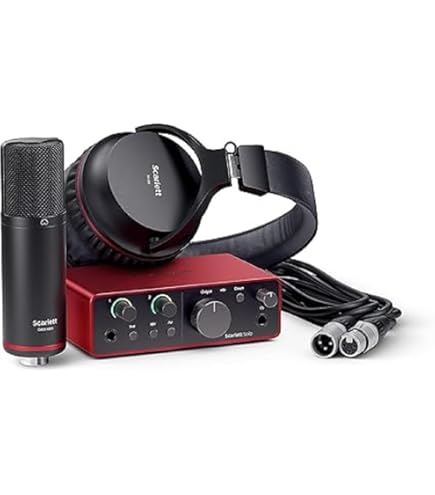 DTM・DAW Focusrite Scarlett 2i Generation Amazon.com: Focusrite Scarlett 2i2 4G with Zoom ZDM-1
