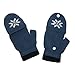 CTM Boys' Stretch Convertible Fingerless Winter Gloves