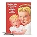 NobleWorks Jumbo Humorous Mother's Day Greeting Card 8.5 x 11 Inch with Envelope (1 Pack) Large Jumbo Mom First Rule of Parenting J0230