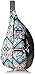 KAVU Original Rope Sling Pack with Adjustable Rope Shoulder Strap, Island Ikat