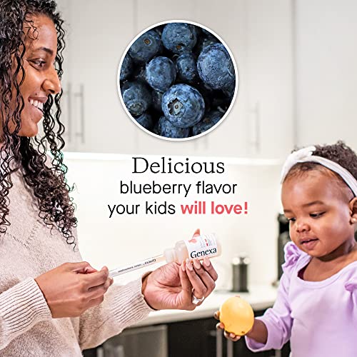 Genexa Infants’ Acetaminophen Oral Suspension for Babies Temporarily Relieves Pain and Fever